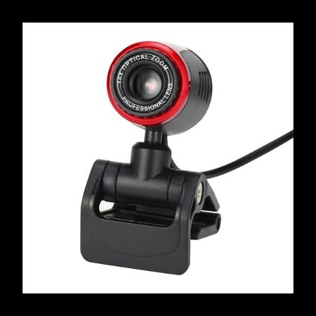 SANOXY 1080P HD Webcam USB Computer Web Camera For PC Laptop Desktop With Microphone Sanoxy-WBCM-red